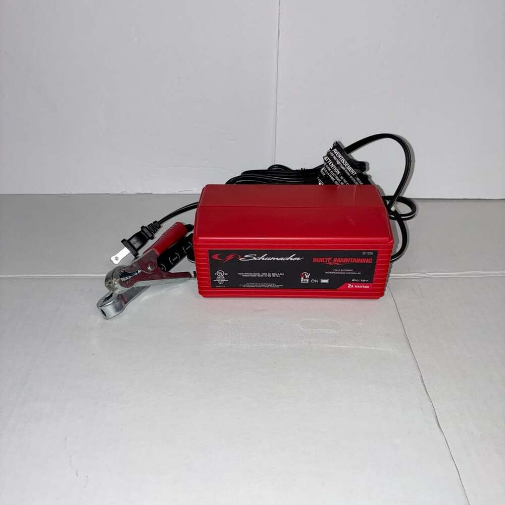 Schumacher SP1296 2A 6V/12V Battery Charger And Maintainer